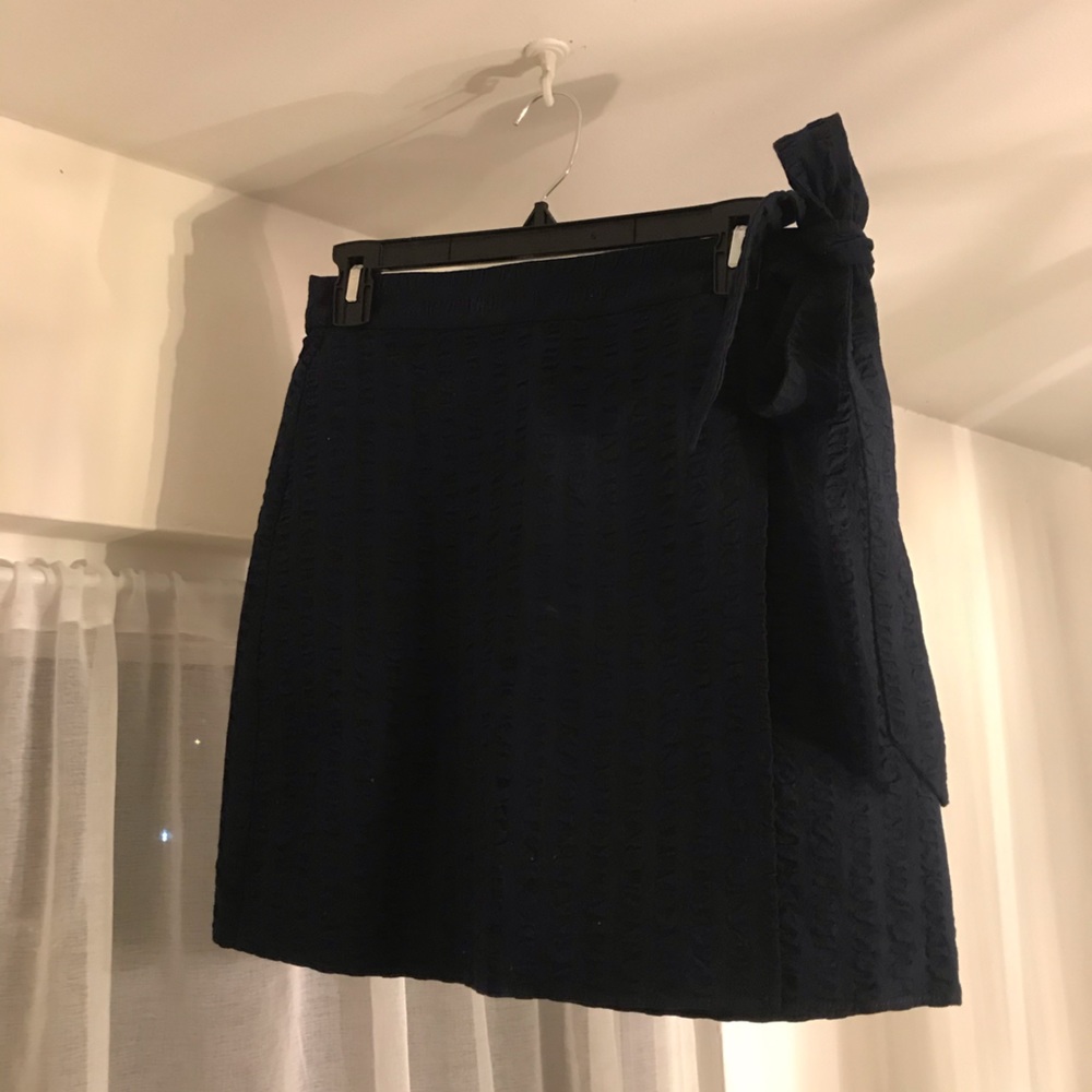 J CREW Navy Blue Skirt